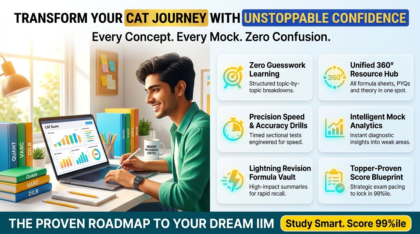 CAT 99 Percentile Structured Preparation Clarity System