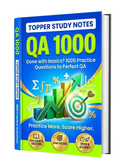 CAT QA 1000+ Practice Question Bank Cover